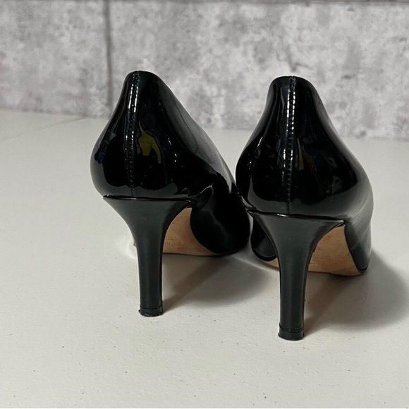 ARNOLD Churgin Handmade Ombre Leather Patent Pointed Toe Heels. Fits about 8.5 - Picture 4 of 6